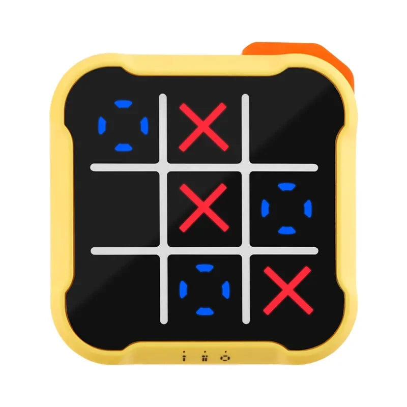 2025 Tic Tac Toe Game Children Electronic Toys Noughts and Crosses Game Memory Training Infinite Portable Travel Games for Kids Adult