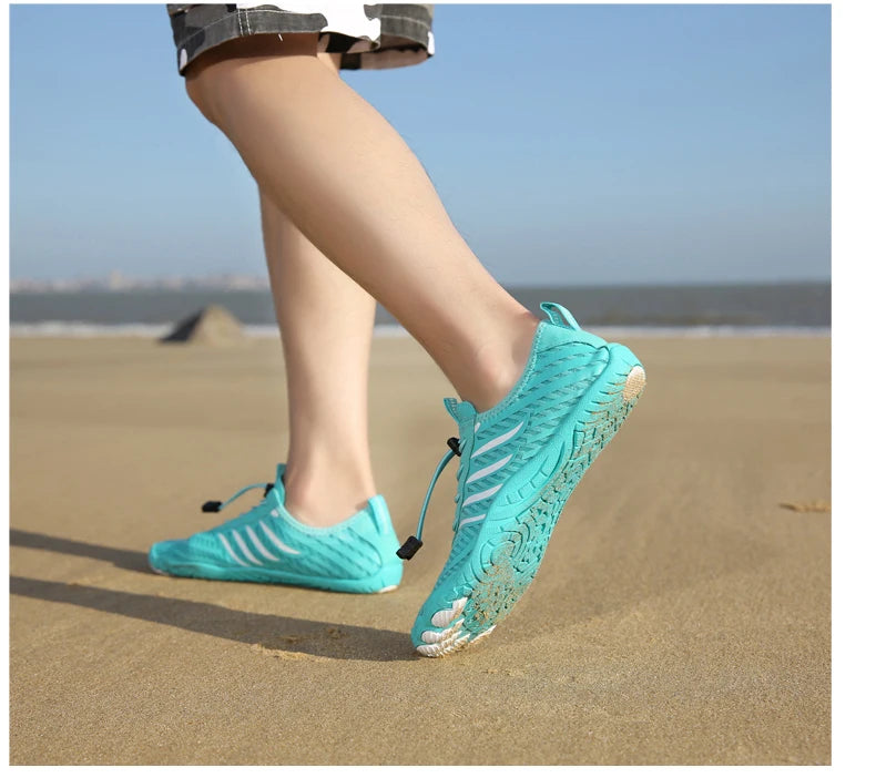 2025 Water Shoes for Women Men Barefoot Shoes Upstream Breathable Beach Shoes Sport Shoe Quick Dry River Sea Aqua Shoes Sneakers