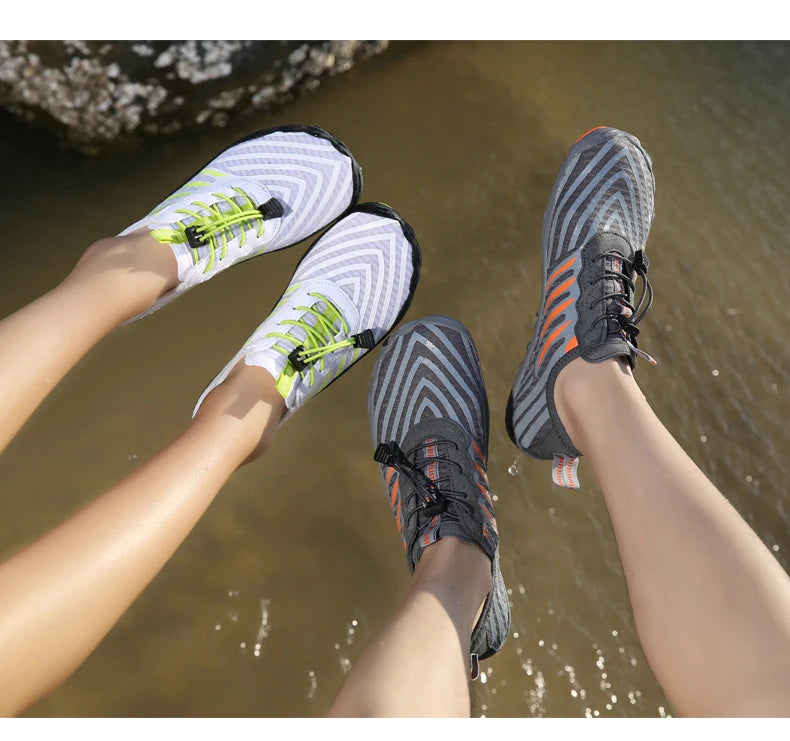 2025 Water Shoes for Women Men Barefoot Shoes Upstream Breathable Beach Shoes Sport Shoe Quick Dry River Sea Aqua Shoes Sneakers