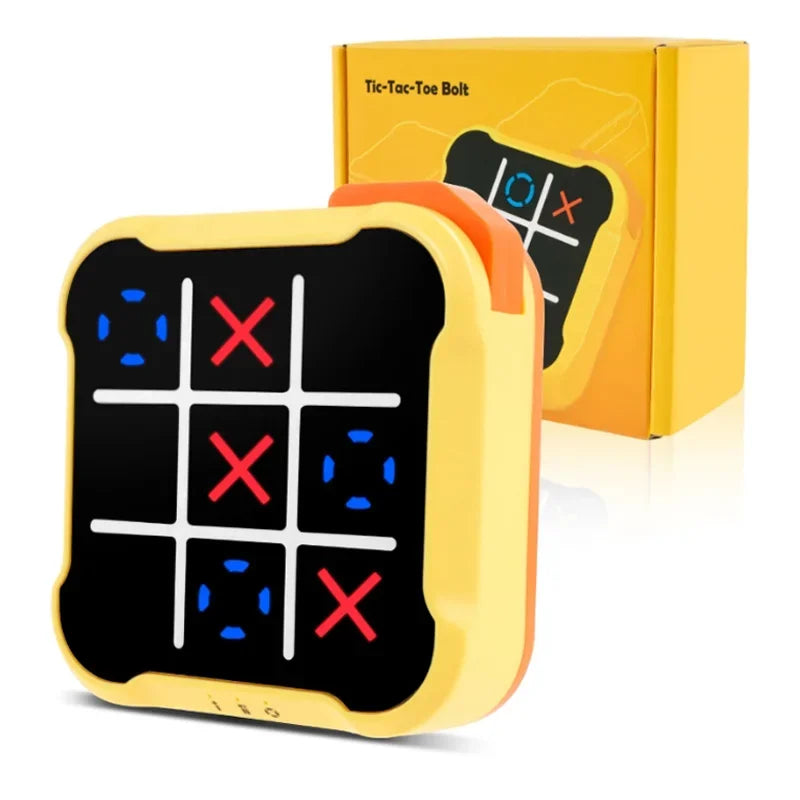 2025 Tic Tac Toe Game Children Electronic Toys Noughts and Crosses Game Memory Training Infinite Portable Travel Games for Kids Adult