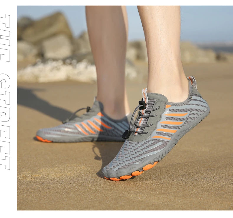 2025 Water Shoes for Women Men Barefoot Shoes Upstream Breathable Beach Shoes Sport Shoe Quick Dry River Sea Aqua Shoes Sneakers