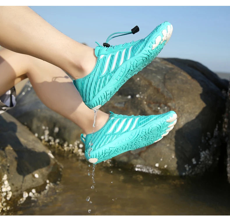 2025 Water Shoes for Women Men Barefoot Shoes Upstream Breathable Beach Shoes Sport Shoe Quick Dry River Sea Aqua Shoes Sneakers