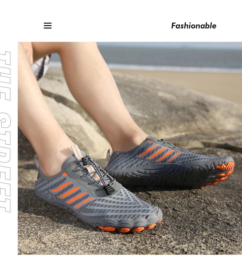 2025 Water Shoes for Women Men Barefoot Shoes Upstream Breathable Beach Shoes Sport Shoe Quick Dry River Sea Aqua Shoes Sneakers